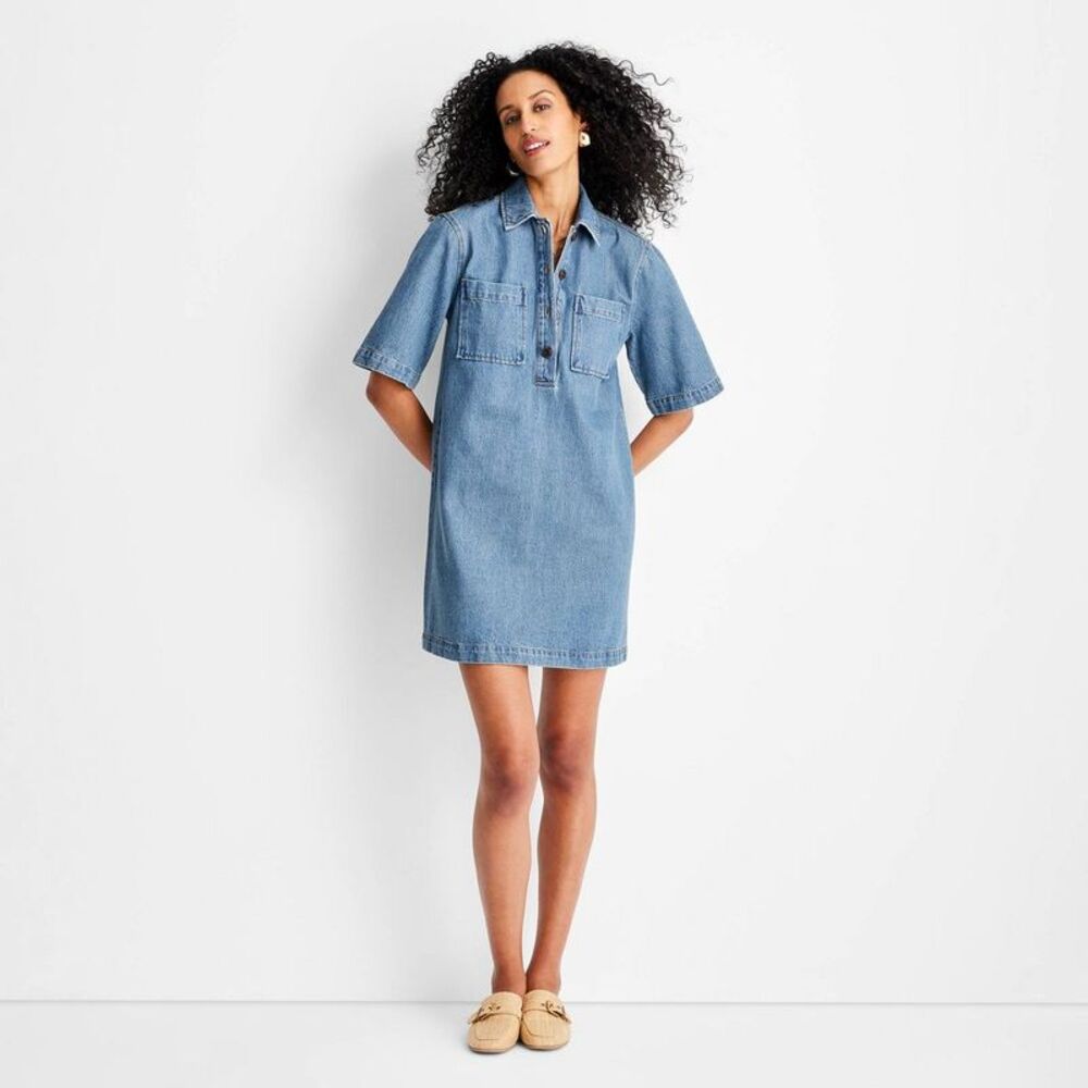 Denim Blue Women's Dress